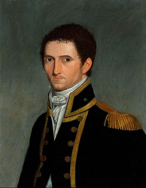 Portrait of Captain Matthew Flinders, RN, 1774-1814, 1806, Antoine Toussaint de Chazal