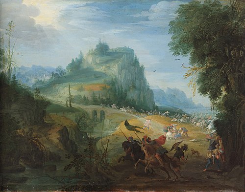 De bekering van de H. Paulus, 1600, Anton Mirou