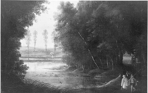 Pilger im Wald, 1623, Anton Mirou