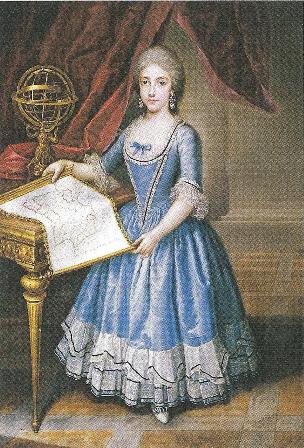 Infanta María Amalia of Spain (1779–1798), daughter of Charles IV, 1750, Antonio Carnicero