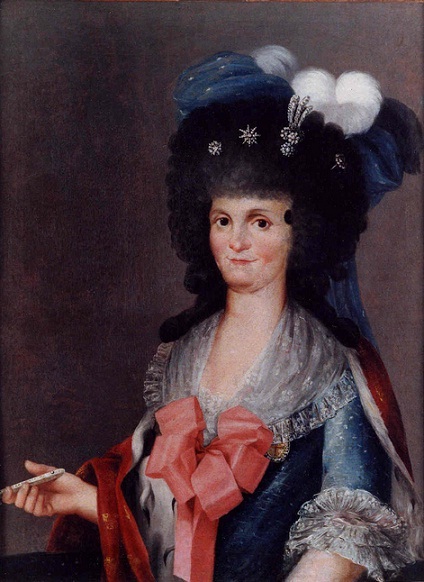 La reina María Luisa de Parma, 1789, Antonio Carnicero Mancio