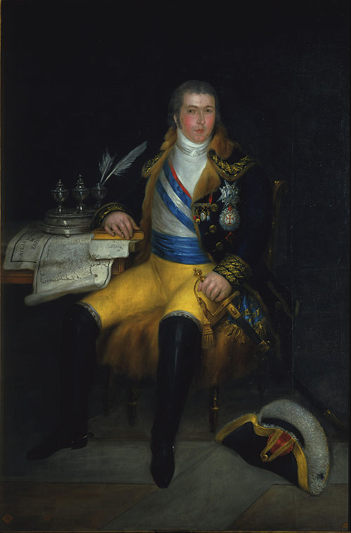 Manuel de Godoy, 1807, Antonio Carnicero Mancio
