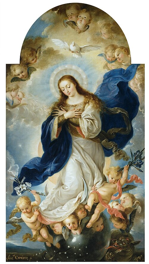 The Immaculate Conception, 1751, Antonio Carnicero
