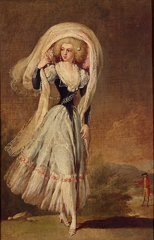 Maja in Finery, 1701, Antonio Carnicero