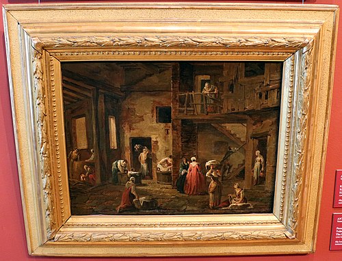 The Laundry House, 1750, Antonio Diziani