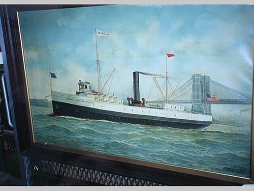 Steamship "Mohawk", 1899, Antonio Jacobsen