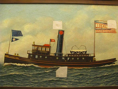 Tugboat "Ideal", 1906, Antonio Jacobsen