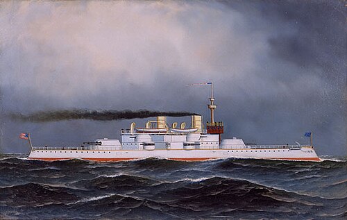USS Massachusetts (BB-2), , Antonio Jacobsen