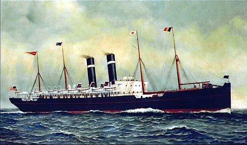 SS Kroonland, 1903, Antonio Jacobsen