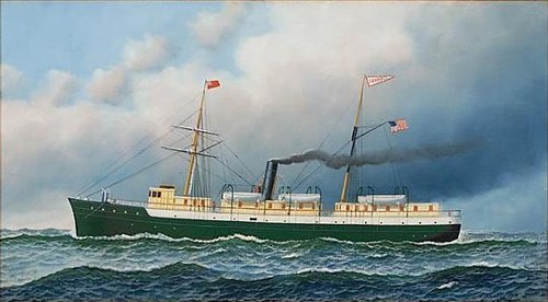 The steamship SS Carroll, 1918, Antonio Jacobsen
