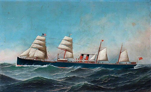 SS 'Buffalo', 1887, Antonio Jacobsen
