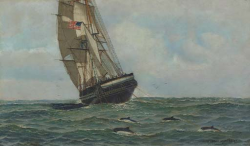 The U.S.S. Constitution, 1896, Antonio Jacobsen
