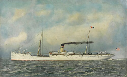 U.S. Army Transport "Warren", 1900, 1900, Antonio Jacobsen