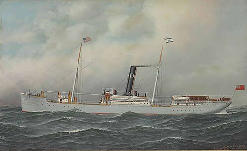 ‚Olympia‘ Steamship, 1898, Antonio Jacobsen