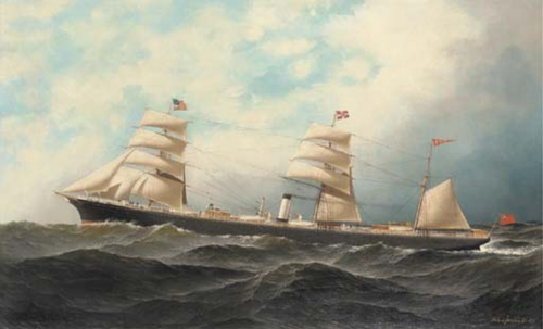 The Erin., 1877, Antonio Jacobsen