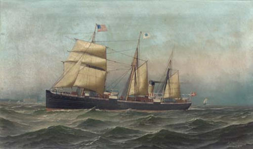 Hekla (ship, 1884), 1887, Antonio Jacobsen