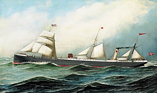 Christine (ship, 1890), 1893, Antonio Jacobsen