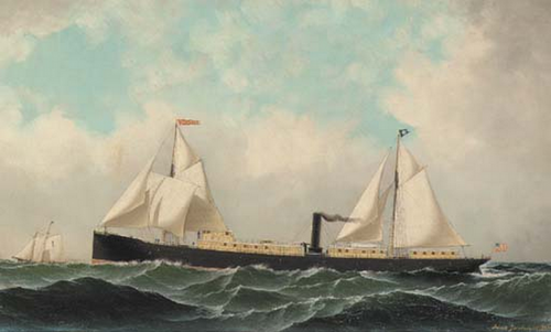 The Lone Star., 1876, Antonio Jacobsen