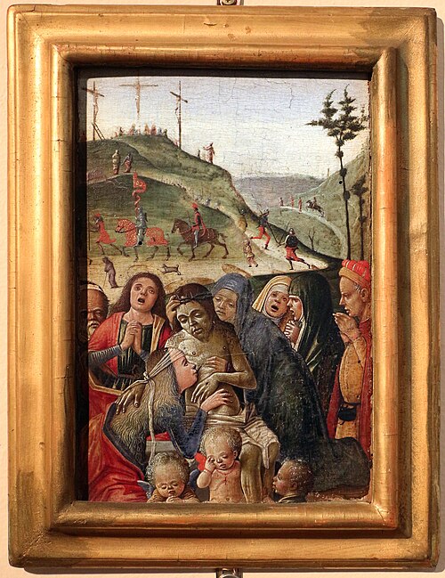 deposizione di cristo dalla croce, 1500, Antonio Leonelli