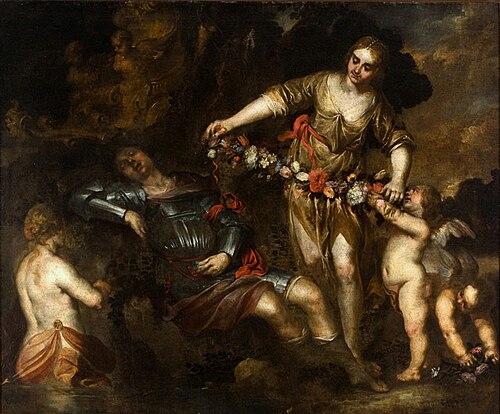 Rinaldo and Armida, 1635, Antonio Maria Vassallo