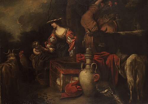 Rebekah at the Well, , Antonio Maria Vassallo