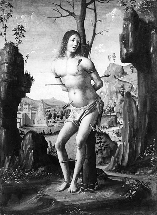 St. Sebastian, 1600, Antonio di Manfredo da Bologna Pirri