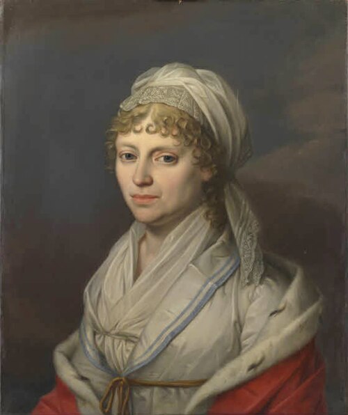Portrait of Wilhelmine Luise Christiane von Hessen-Philippsthal-Barchfeld, 1825, Sebastian Weygandt