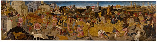 The Triumph of Marcus Furius Camillus, 1500, Apollonio di Giovanni