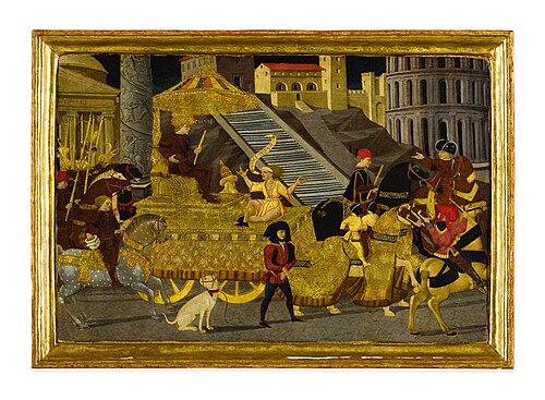 Triumph of Julius Caesar, , Apollonio di Giovanni