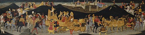 Journey of the Queen of Sheba, 1460, Apollonio di Giovanni