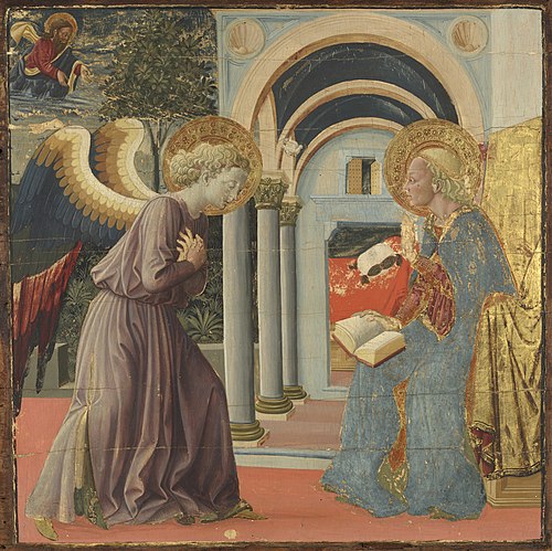 The Annunciation, 1455, Apollonio di Giovanni