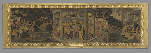 Aeneas at Carthage, 1450, Apollonio di Giovanni