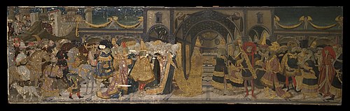 Meeting of Solomon and the Queen of Sheba, 1445, Apollonio di Giovanni