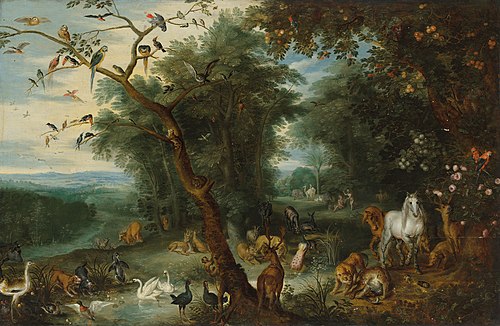 Paradise, , Jan Brueghel le Jeune