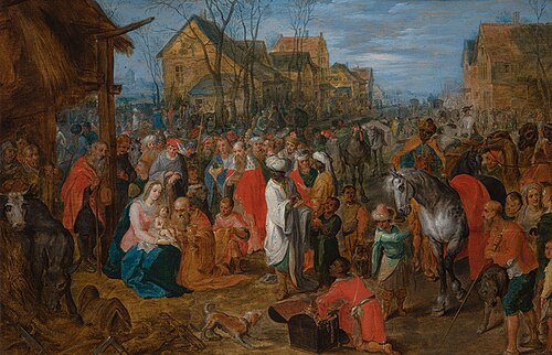 The Adoration of the Magi, , Jan Brueghel le Jeune