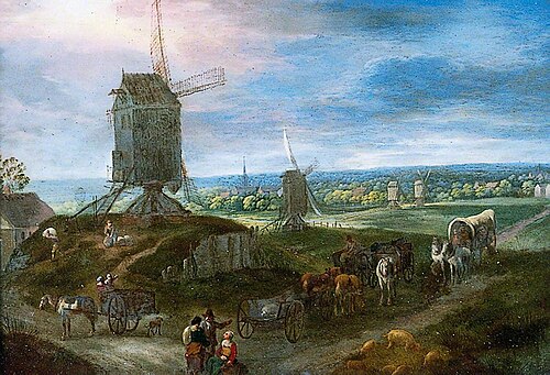 Landscape, , Jan Brueghel le Jeune