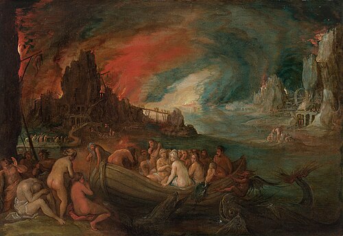 Charon Ferrying Souls Across the Styx, 1650, Jan Brueghel le Jeune