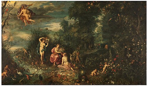 Abundance and the Four Elements, 1650, Jan Brueghel le Jeune