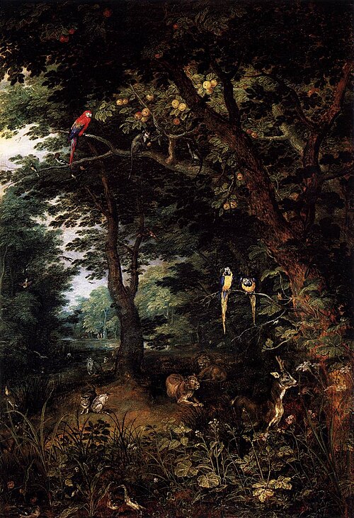The Earthly Paradise, 1620, Jan Brueghel le Jeune