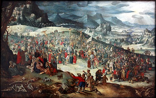 Le calvaire, 1700, Jan Brueghel le Jeune