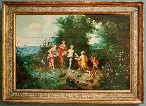 Allégorie de l'abondance, 1700, Jan Brueghel le Jeune