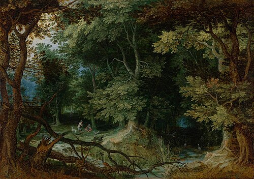 Waldinneres, 1605, Jan Brueghel the Younger