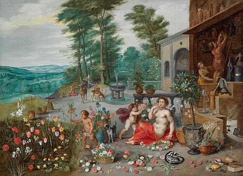 An Allegory of Smell, 1640, Jan Brueghel the Younger