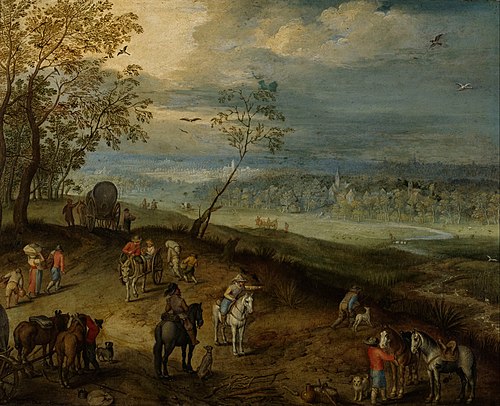 Paysage, , Jan Brueghel le Jeune