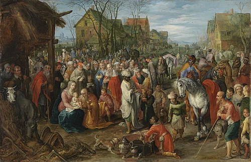Anbetung der Könige, 1620, Jan Brueghel le Jeune