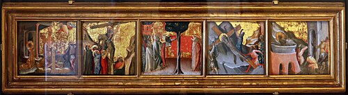 predella, 1430, Arcangelo di Cola