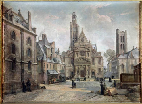 Collège Henri IV à Paris, 1880, Armand Bernard