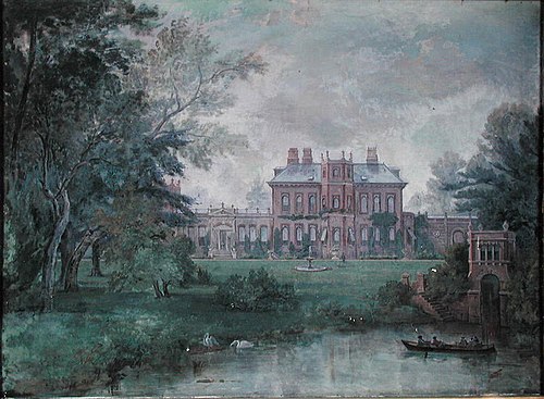 Orleans House à Twickenham, 1880, Armand Bernard