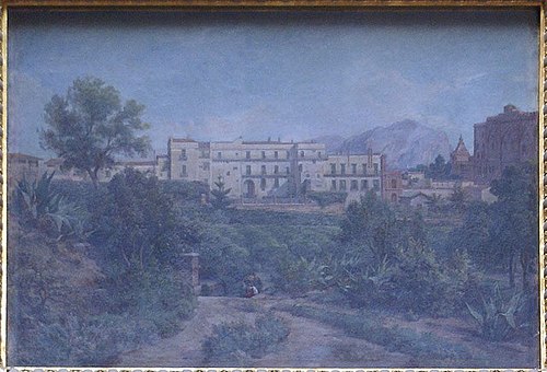 Le Palais d'Orléans, Palerme, 1880, Armand Bernard