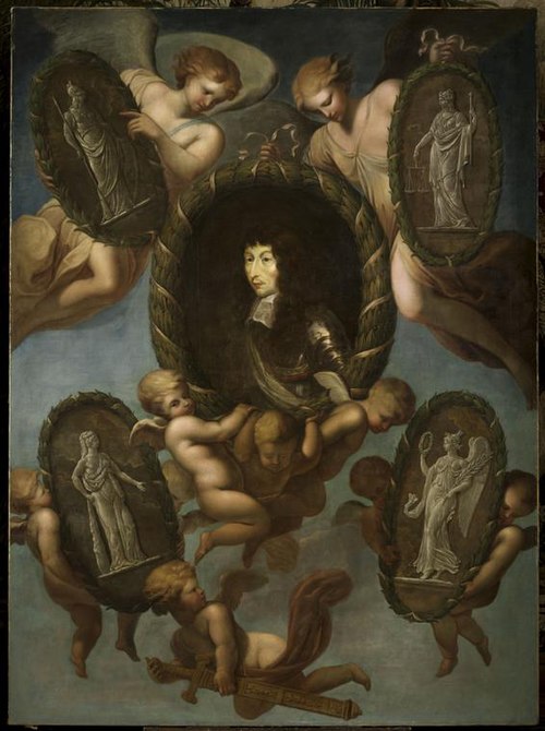 Portrait allégorique du Grand Condé, 1645, Lubin Baugin
